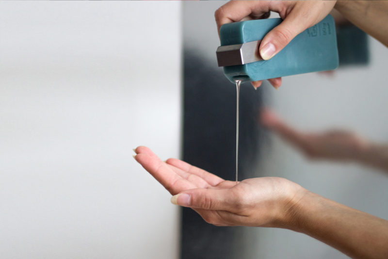 SOAPBOTTLE : une bouteille de savon… en savon !