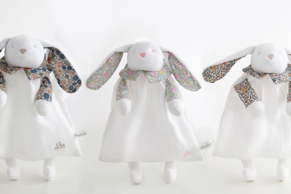 ▷ Doudou pour bébé mixte Nature, Made in France