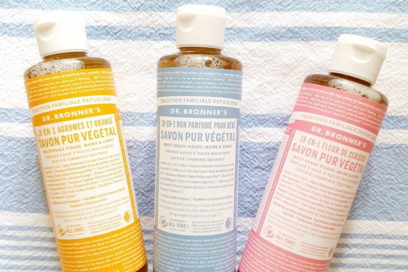 Dr Bronner’s : le savon liquide naturel qui fait tout (ou presque)